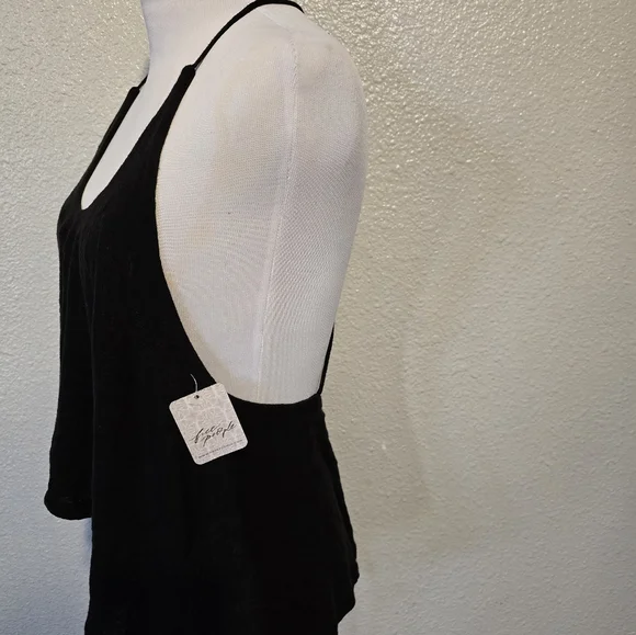 Free People Long Weekend Knit Halter Tank - Picture 6 of 9